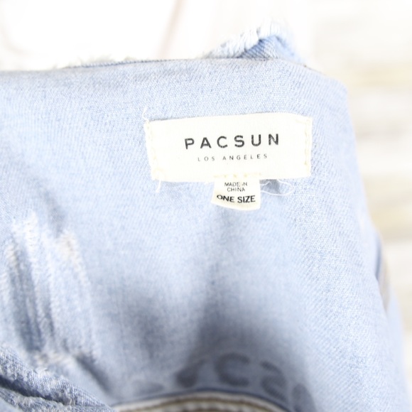 PacSun Los Angeles Jean Jacket sz One size - Picture 8 of 8